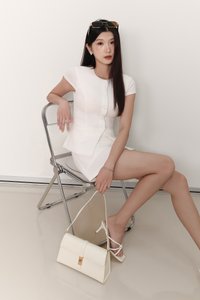 Carrine Co-ord Set in White