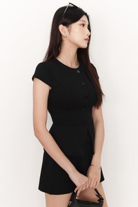 Carrine Co-ord Set in Black