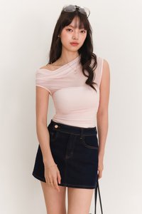 SALES EXCLUSIVE | Demma Denim Skorts in Dark Wash