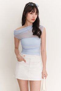 SALES EXCLUSIVE | Demma Denim Skorts in White