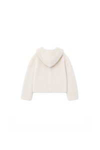 Fable Furry Jacket in Cream