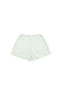 Lacey Lace Trim Co-ord Set in Soft Mint