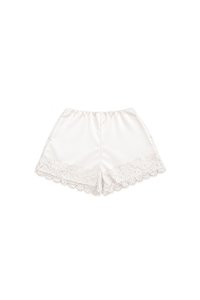 Lacey Lace Trim Co-ord Set in White