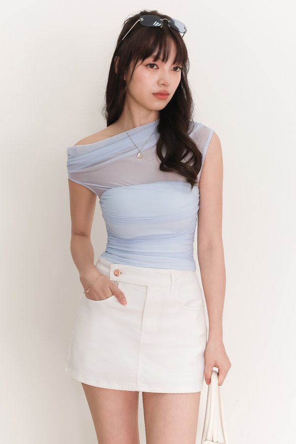SALES EXCLUSIVE | Demma Denim Skorts in White