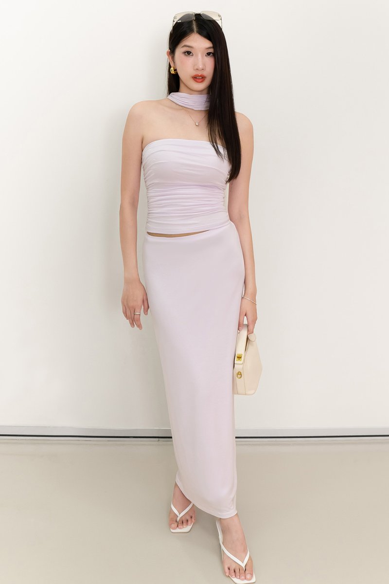 Cottie Co-ord Set in Light Lilac