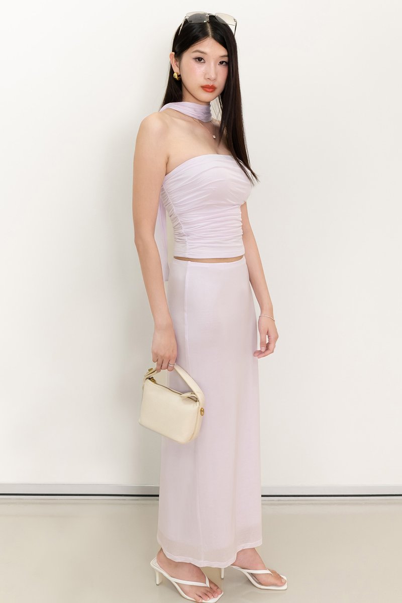 Cottie Co-ord Set in Light Lilac
