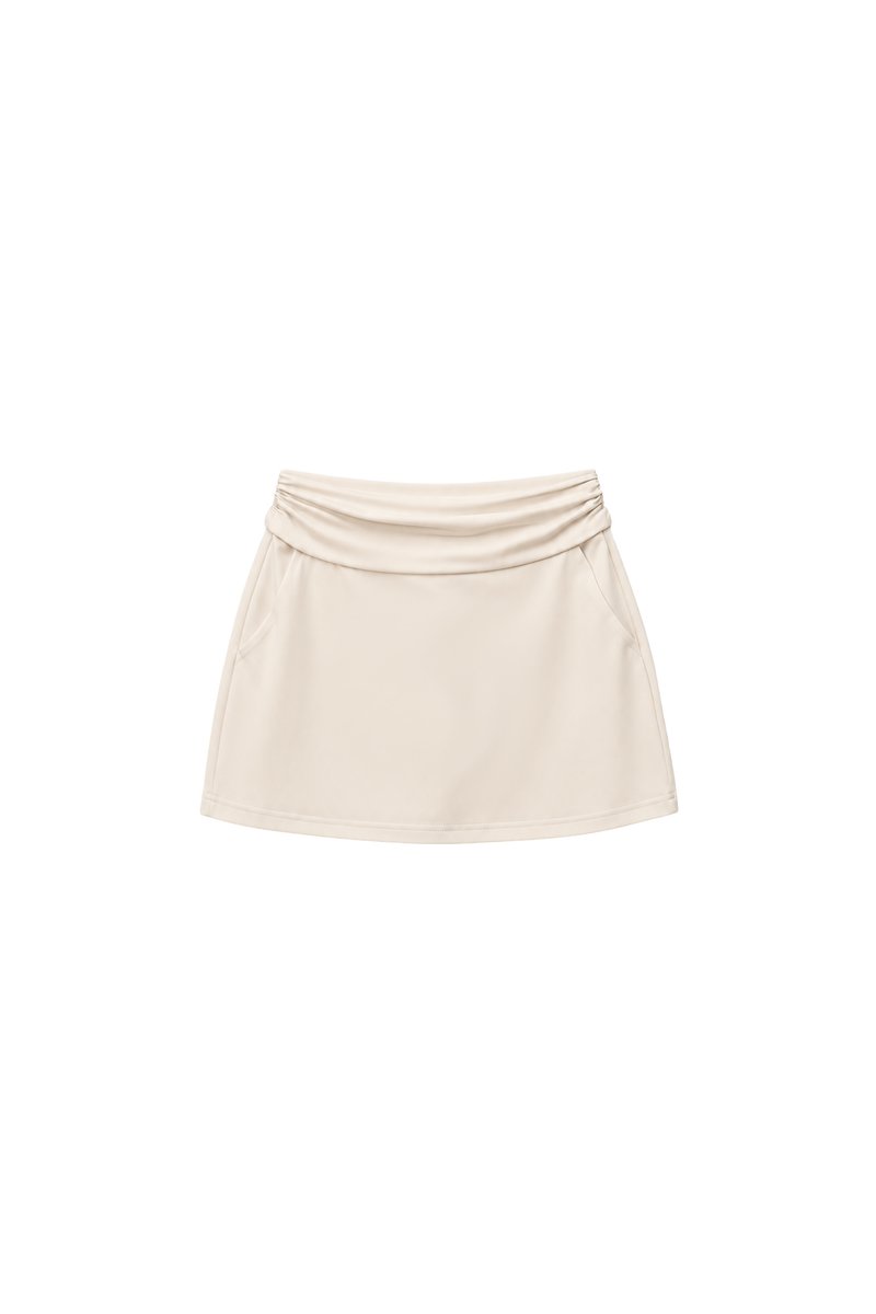 Caedi Co-ord Skorts in Cream
