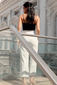 DEFECT | Erin Embellished Top in Black in S