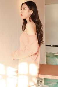 DEFECT440 | Sana Sweater Dress in Coral Blush in M DEFECT440 | Sana Sweater Dress in Coral Blush in M