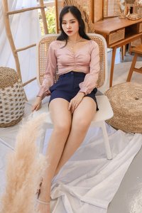 DEFECT167 | Emmie Satin Ruched Top in M DEFECT167 | Emmie Satin Ruched Top in M