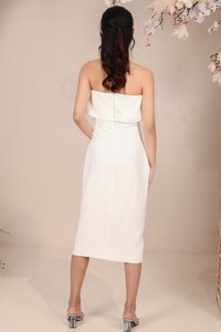 DEFECT622 | Trinity Tube Midi in White DEFECT622 | Trinity Tube Midi in White