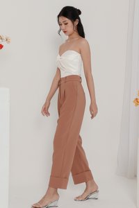 DEFECT521 | Remi Ribbon Tube Top in White in L