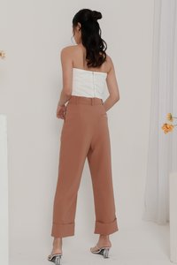 DEFECT521 | Remi Ribbon Tube Top in White in L