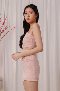 DEFECT354 | Larene Lace Co-ord Skorts in Blush in S DEFECT354 | Larene Lace Co-ord Skorts in Blush in S