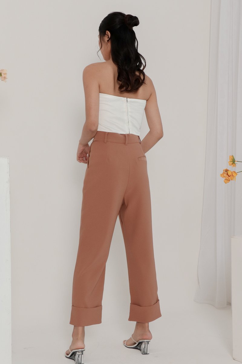 DEFECT521 | Remi Ribbon Tube Top in White in L