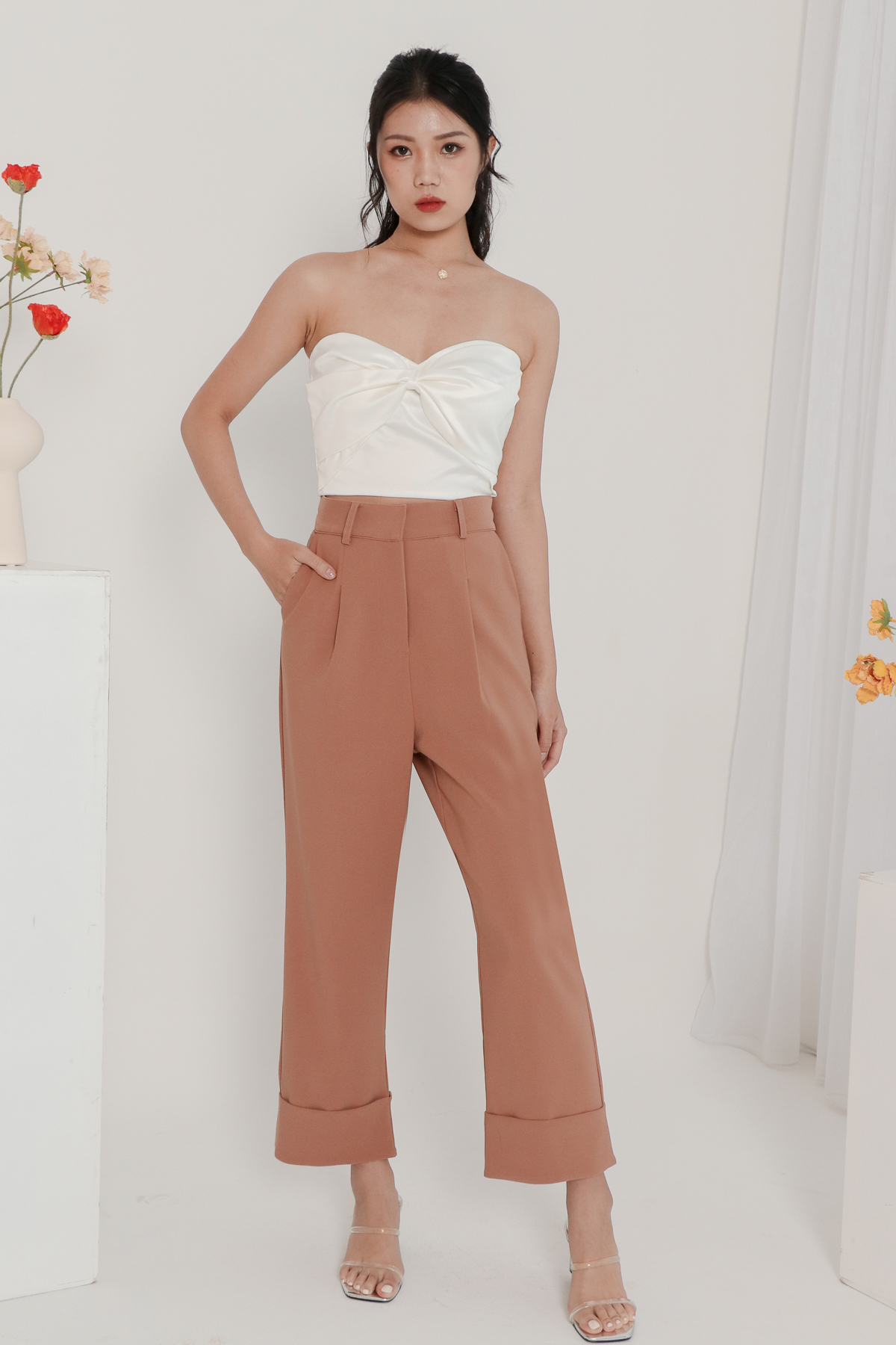 melt the lady メルト ザ レディ rib tube tops トップス