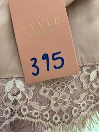 DEFECT395 | Lianne Lace Satin Skorts in Dusty Blush in S DEFECT395 | Lianne Lace Satin Skorts in Dusty Blush in S