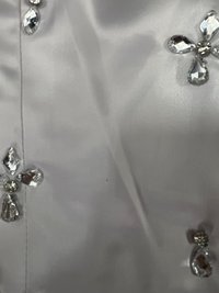 DEFECT371 | Sparkle Embellished Top in Silver DEFECT371 | Sparkle Embellished Top in Silver