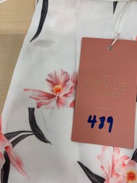 DEFECT489 | Florenda Floral Satin Skorts in XS DEFECT489 | Florenda Floral Satin Skorts in XS