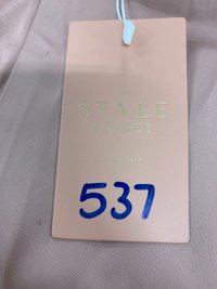 DEFECT537 | Festivities Drape Satin Dress in Dusty Blush in M DEFECT537 | Festivities Drape Satin Dress in Dusty Blush in M