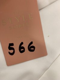 DEFECT566 | Faith Flare Shorts in White in S