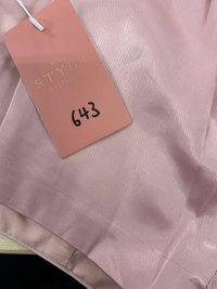 DEFECT643 | Rei Ruched Tube Top in Rose Pink in L