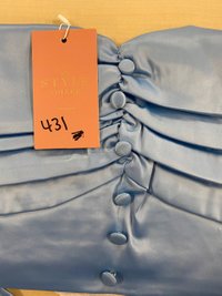 DEFECT431 | Heline Halter Top in Blue in XS DEFECT431 | Heline Halter Top in Blue in XS