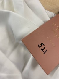 DEFECT521 | Remi Ribbon Tube Top in White in L