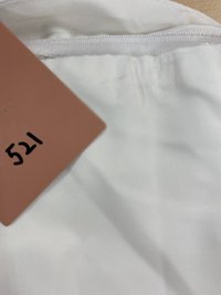 DEFECT521 | Remi Ribbon Tube Top in White in L