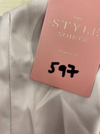 DEFECT597 | Sparkle Embellished Top in Champagne Blush in M DEFECT597 | Sparkle Embellished Top in Champagne Blush in M