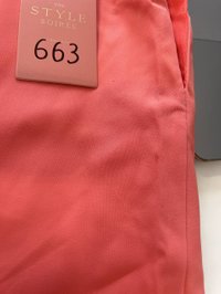 DEFECT663 | Reyda Romper Dress in Coral L