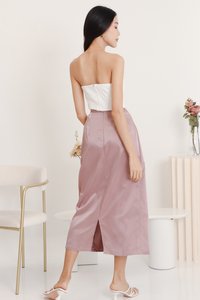 DEFECT | RESTOCKS | Maci Mesh Tube Top in White In M DEFECT | RESTOCKS | Maci Mesh Tube Top in White In M