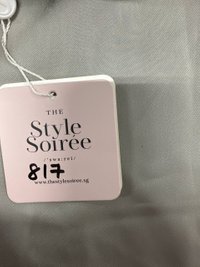 Serenity Satin Toga in Muted Pistachio Serenity Satin Toga in Muted Pistachio