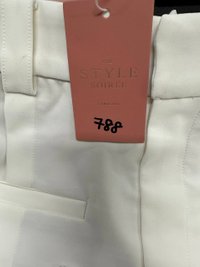 Theo Tailored Shorts in White Theo Tailored Shorts in White