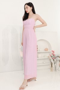 DEFECT | Casey Chiffon Jumpsuit in Lavender in XS DEFECT | Casey Chiffon Jumpsuit in Lavender in XS