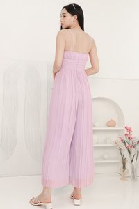 DEFECT | Casey Chiffon Jumpsuit in Lavender in XS DEFECT | Casey Chiffon Jumpsuit in Lavender in XS