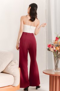 DEFECT | Pierson Pleat Co-ord Top Cream White in XS DEFECT | Pierson Pleat Co-ord Top Cream White in XS