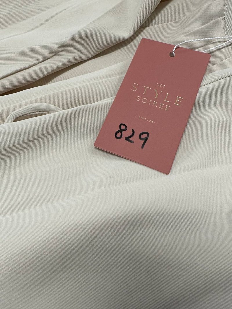 Penelope Pleated Midi in Cream Penelope Pleated Midi in Cream