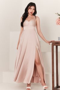 DEFECT | Claire Cross Back Maxi in Pink in XS DEFECT | Claire Cross Back Maxi in Pink in XS