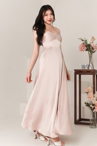 DEFECT | Claire Cross Back Maxi in Pink in XS DEFECT | Claire Cross Back Maxi in Pink in XS