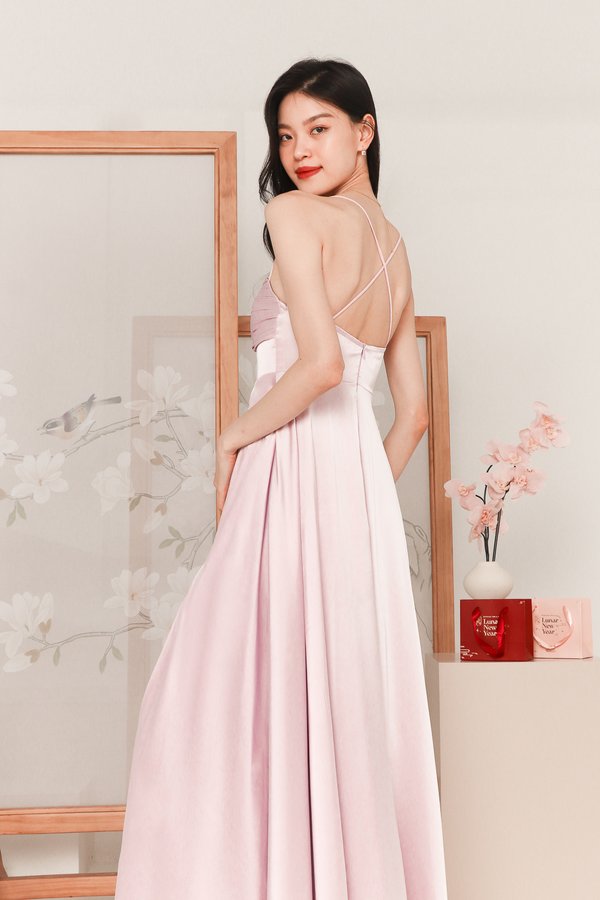 DEFECT | Claire Cross Back Maxi in Lilac in M